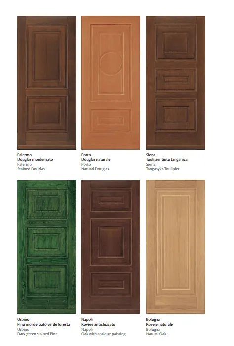 rivestimenti esterni per porte blindate a Bergamo