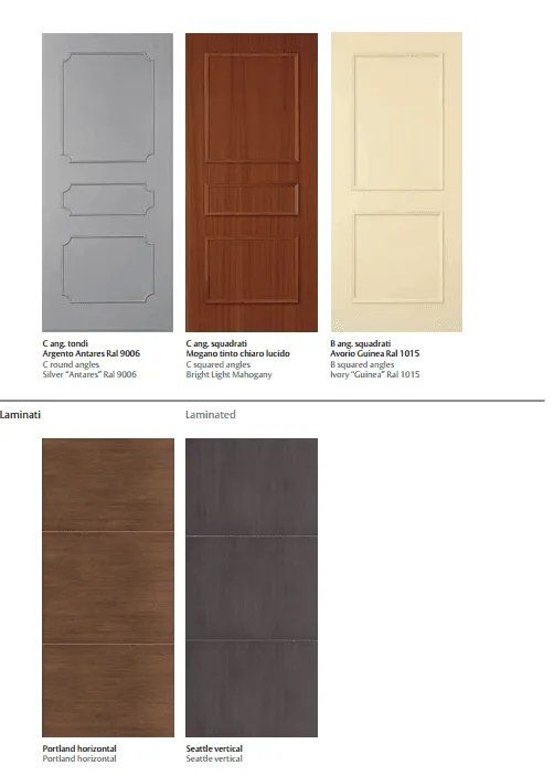 rivestimenti interni per porte blindate a Bergamo