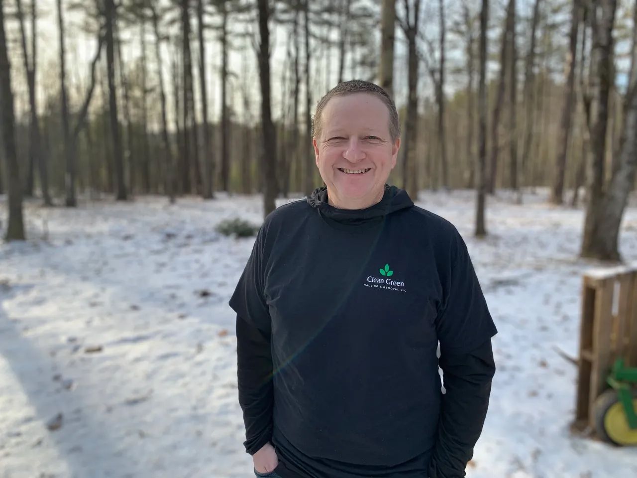 Clean Green Co-Owner Keith Lamphere