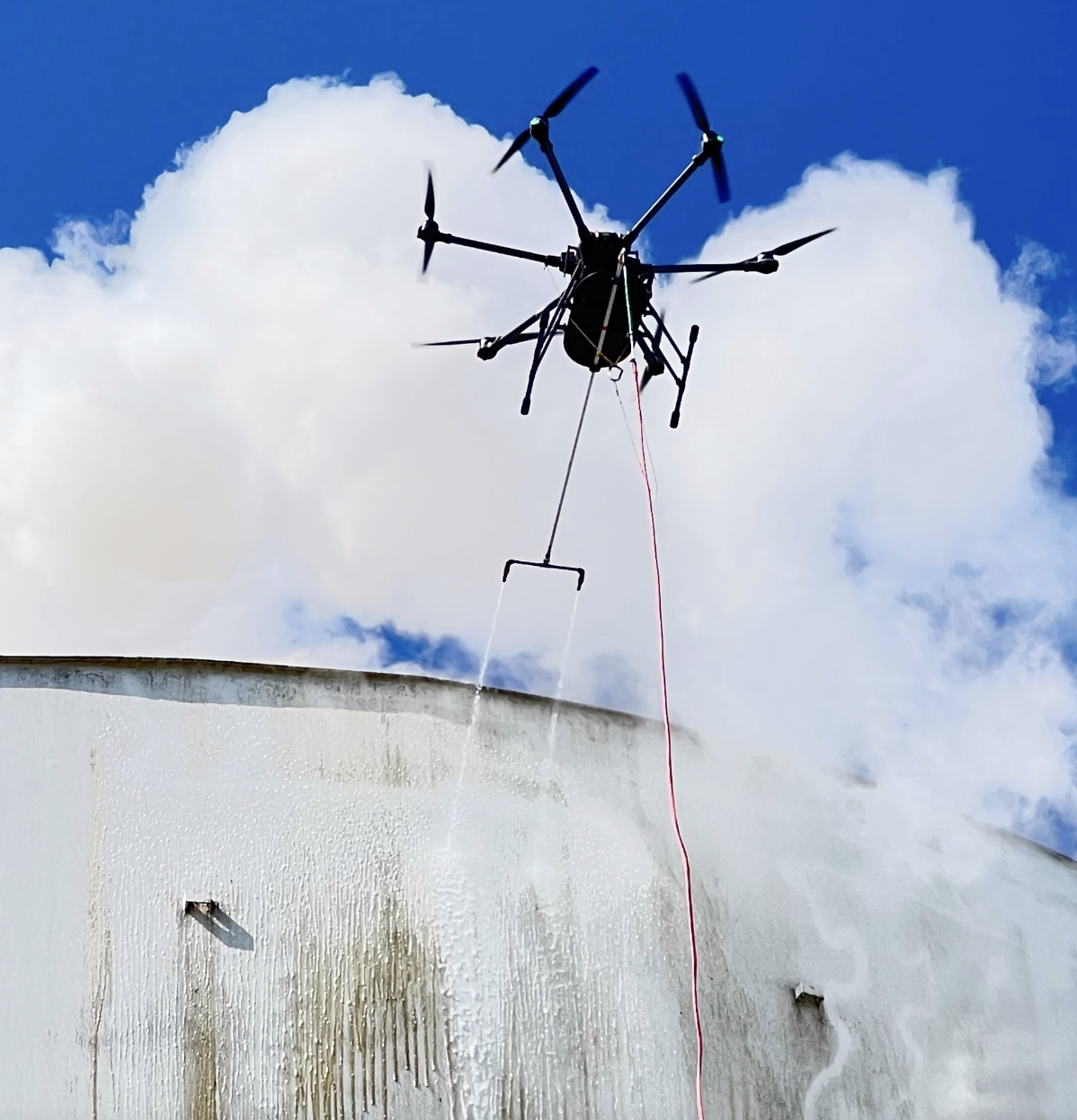 MAINTENANCE INDUSTRIELLE - Nettoyage par SAM DRONES