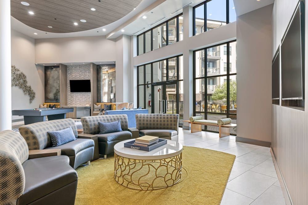 Luxury Resident Lounge at The Nash Apartment Homes in Dallas, TX