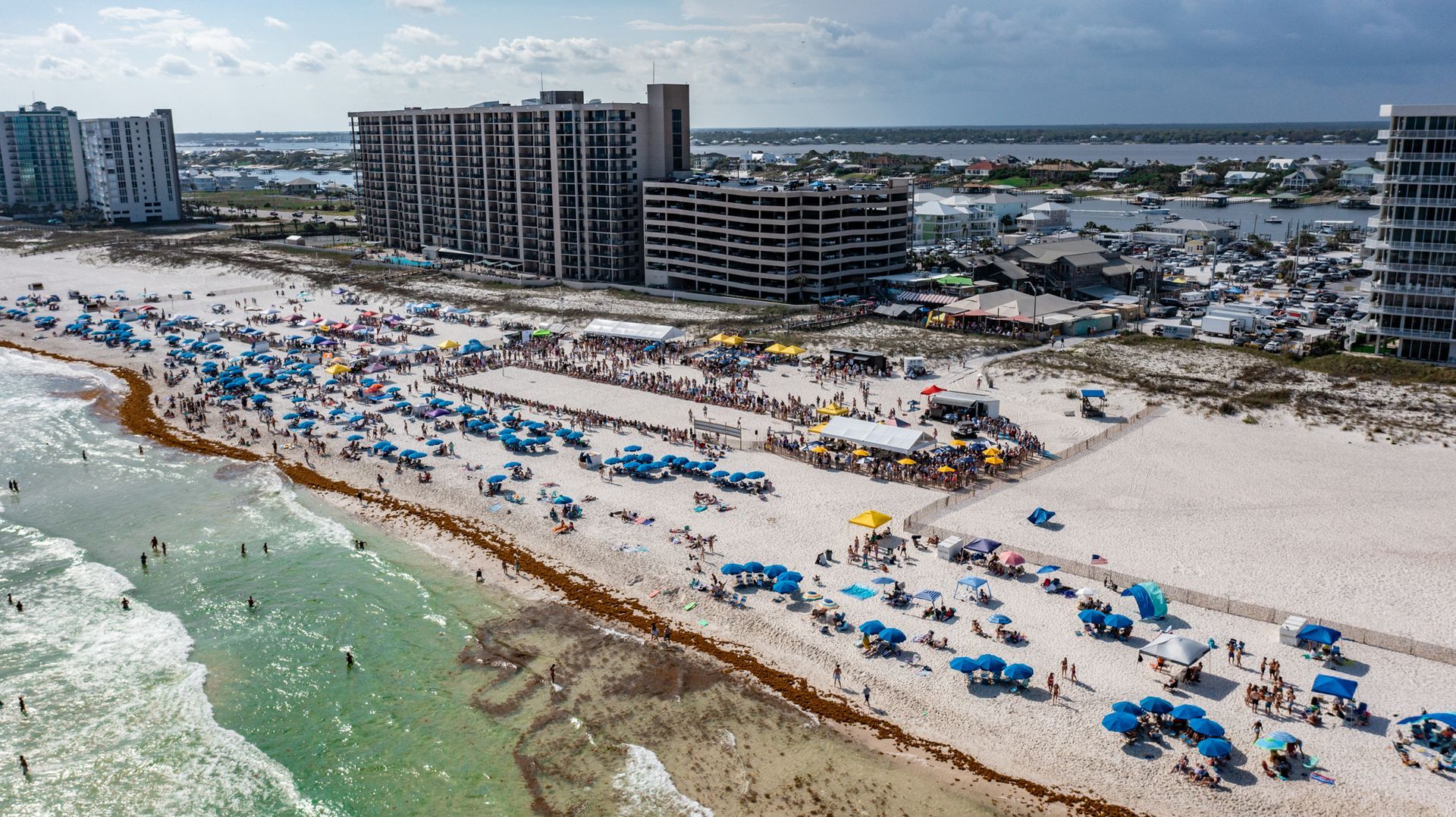 flora bama mullet toss, mullet toss, beach party, events near me, beach bar