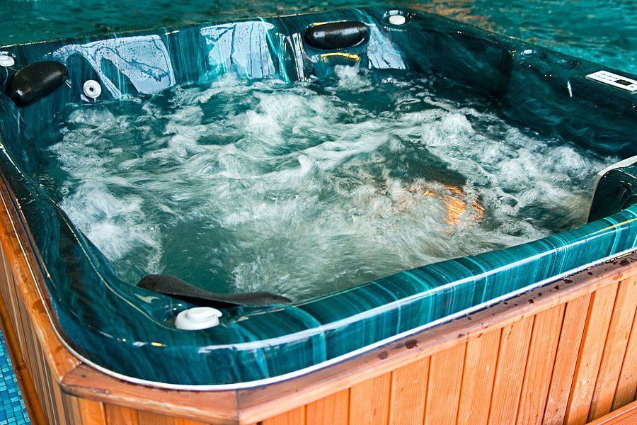 removing the hot tub