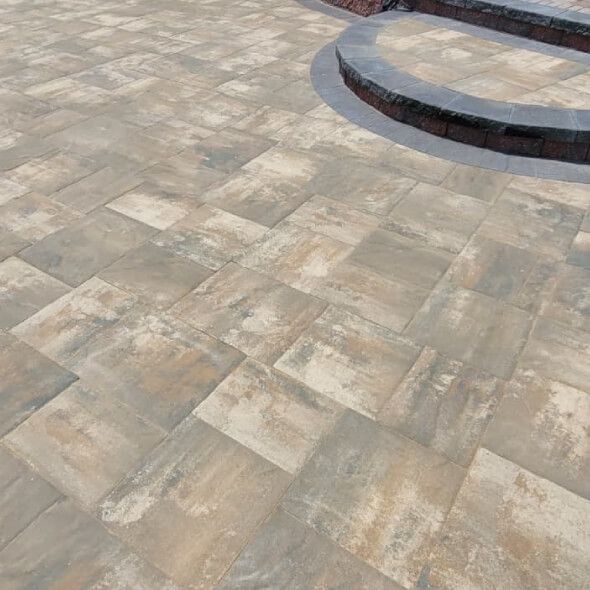 Repair services for cracked patios and sunken walkways in New Jersey caused by poor base work and freeze thaw damage