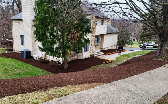 Experienced landscaping team providing scheduled property maintenance, lawn coordination, and long term yard care solutions in NJ