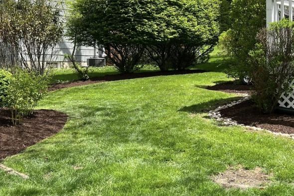 Spring and fall cleanup with bed maintenance, pruning, and seasonal yard care services in Hackettstown NJ