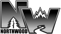 NW logo with tree and mountain graphics and