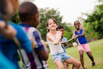 Children playing tug of war - Extracurricular Activities in North Springfiel, VA