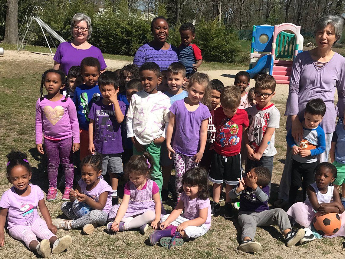 Military Kids — Purple Up Day  in North Springfield, VA