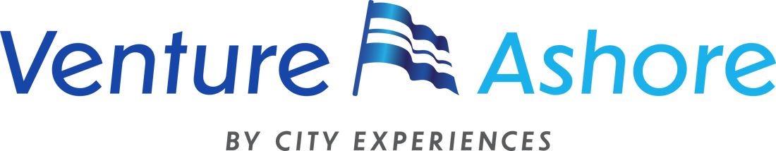 venture ashore logo The logo for venture ashore by city experiences