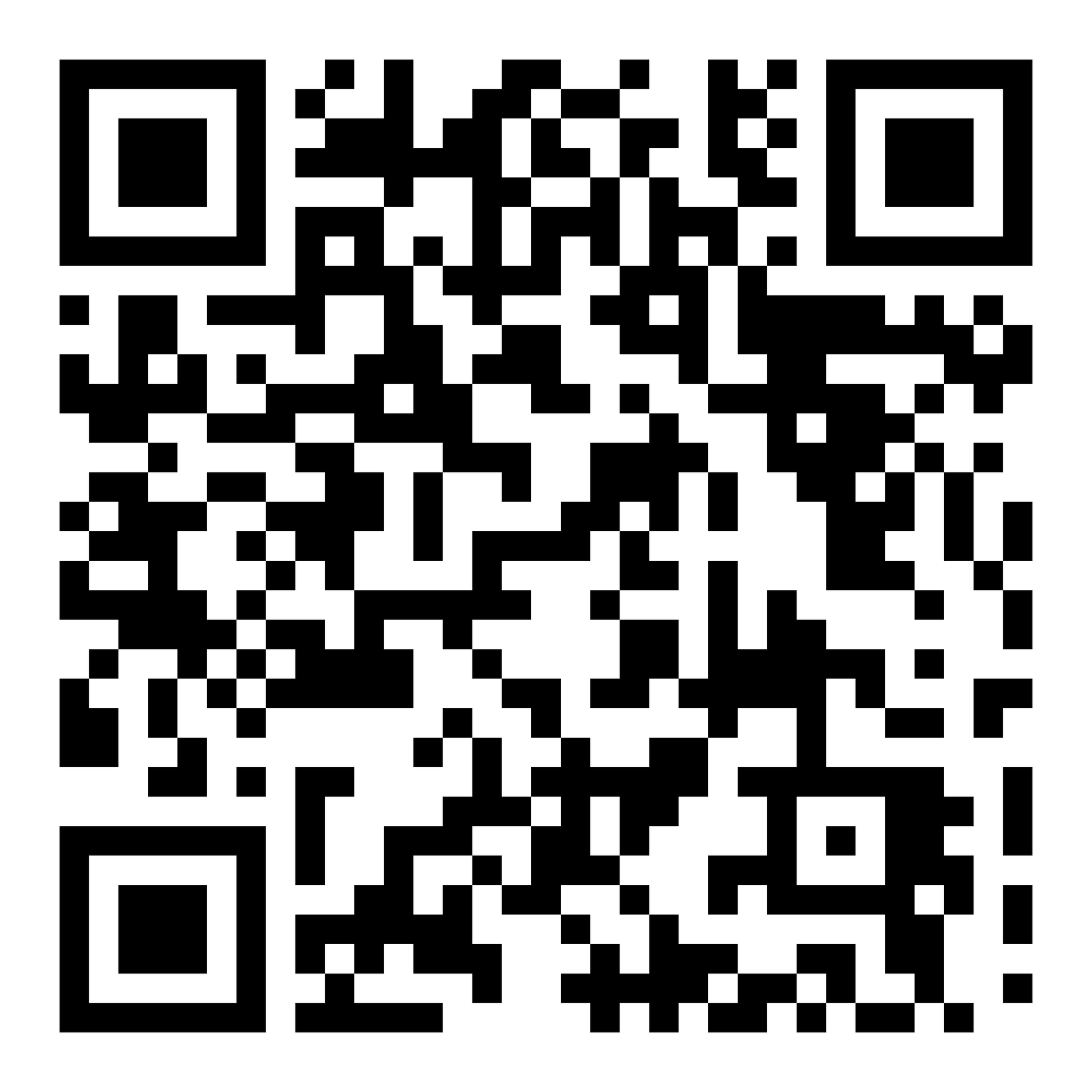 A black and white qr code on a white background.