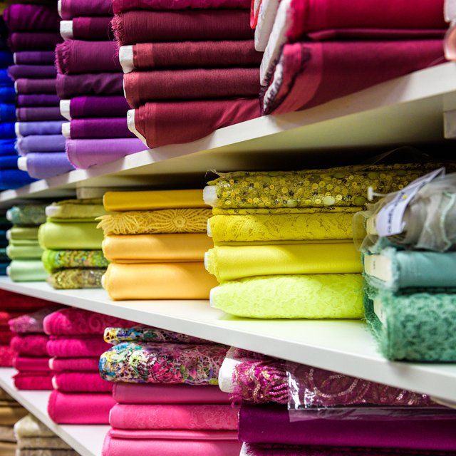 Bedding Fabrics — Rolls Of Fabric In A Factory Shop in Fletcher, NC