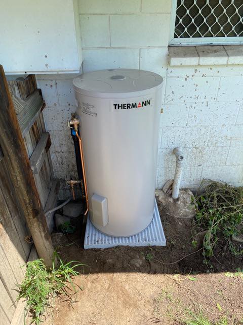 Installed Hot Water System — Plumbing in Townsville, QLD