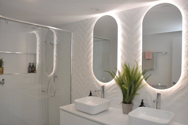 Modern Spacious Bathroom — Plumbing in Townsville, QLD