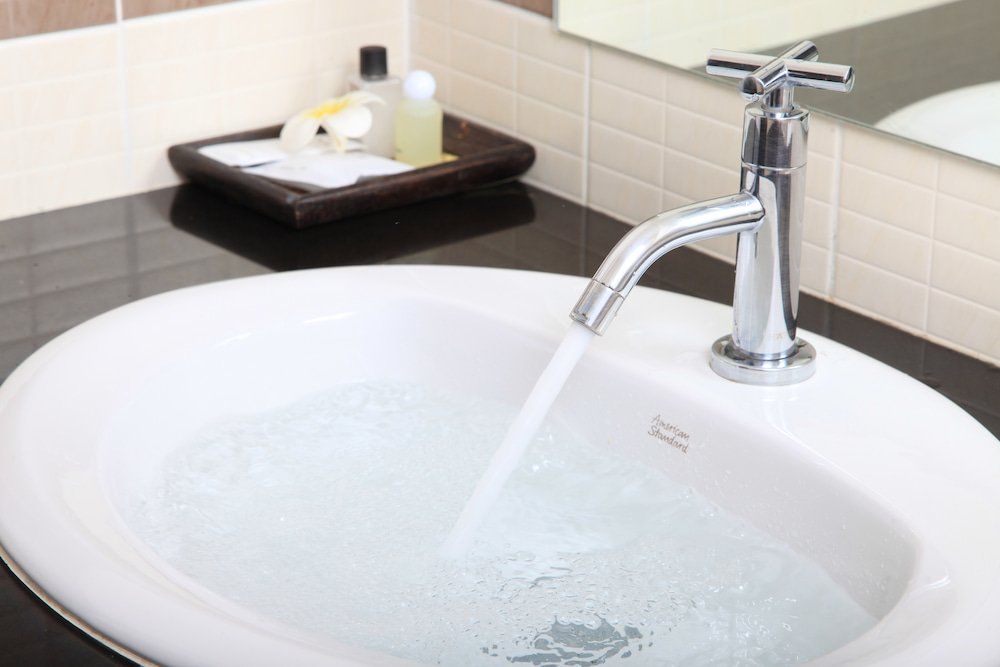 Blocked Bathroom Sink — Plumbing in Townsville, QLD