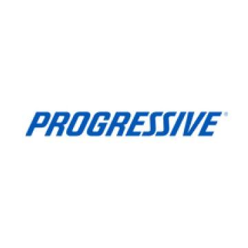Progressive logo in blue text on a white background.