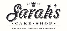 sarah's cake shop logo