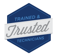 Trained & Trusted Technicians Logo