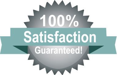 100% Satisfaction Guaranteed Logo