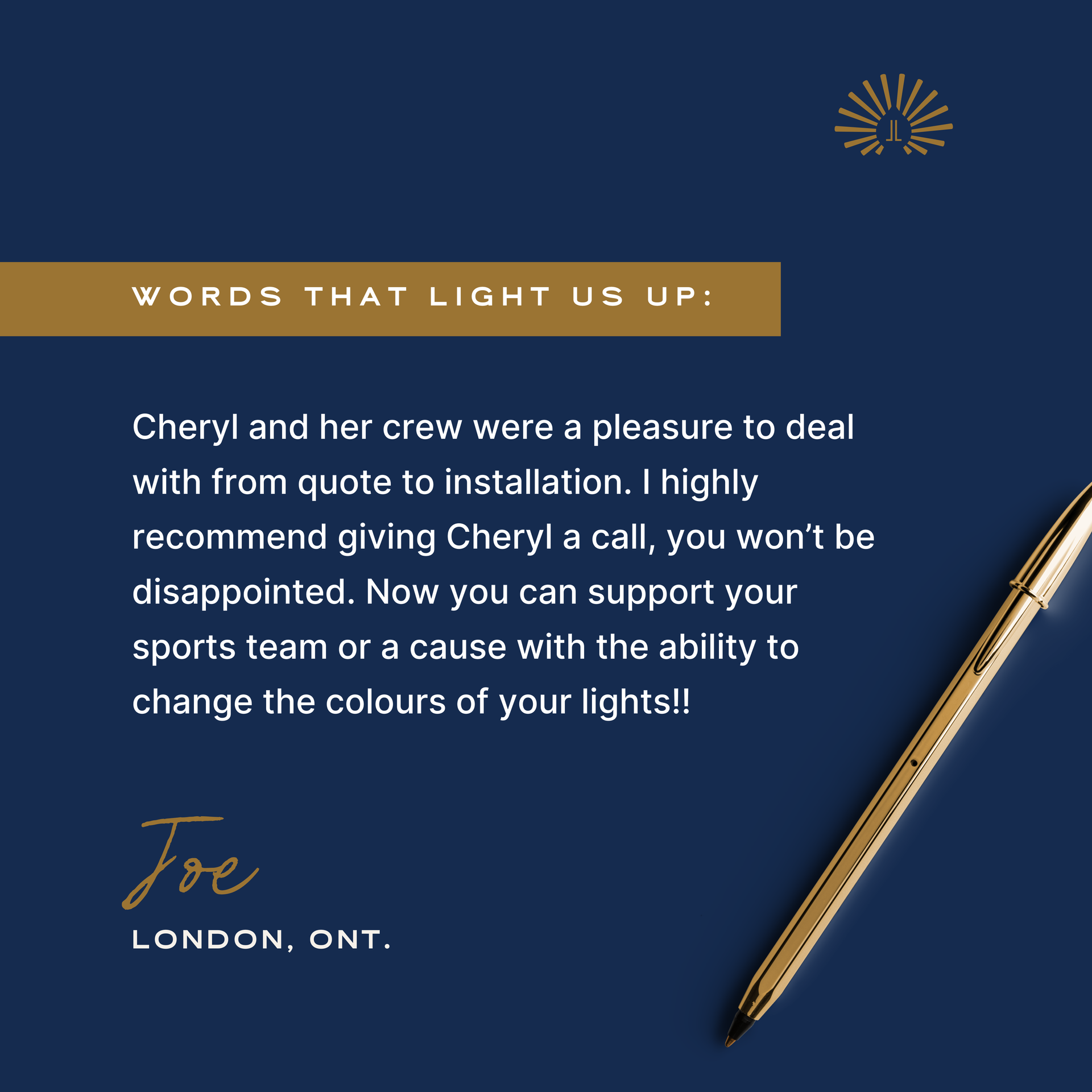 Woman smiling with microphone.