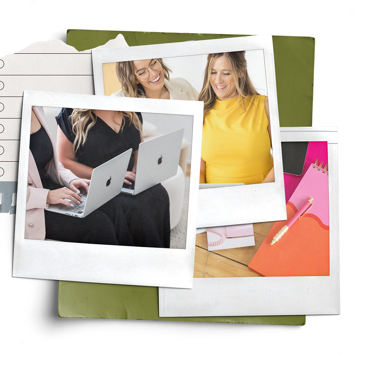 A woman in a yellow sweater is using an apple laptop