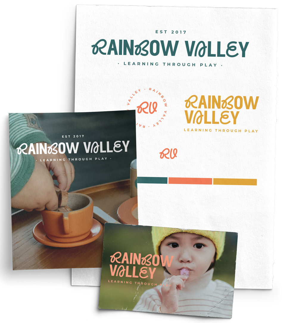 The sunshine crew logo is on a piece of paper