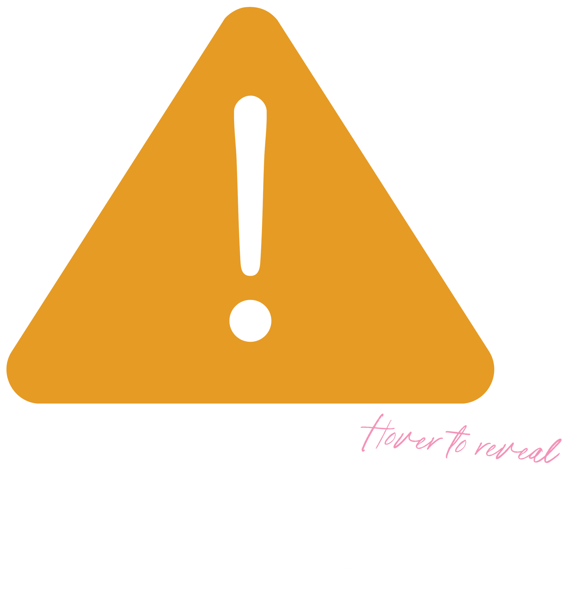 A yellow triangle with an exclamation point inside of it