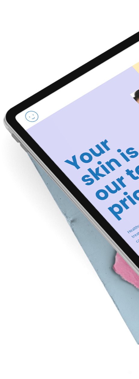 Tablet designed by Lume Creative