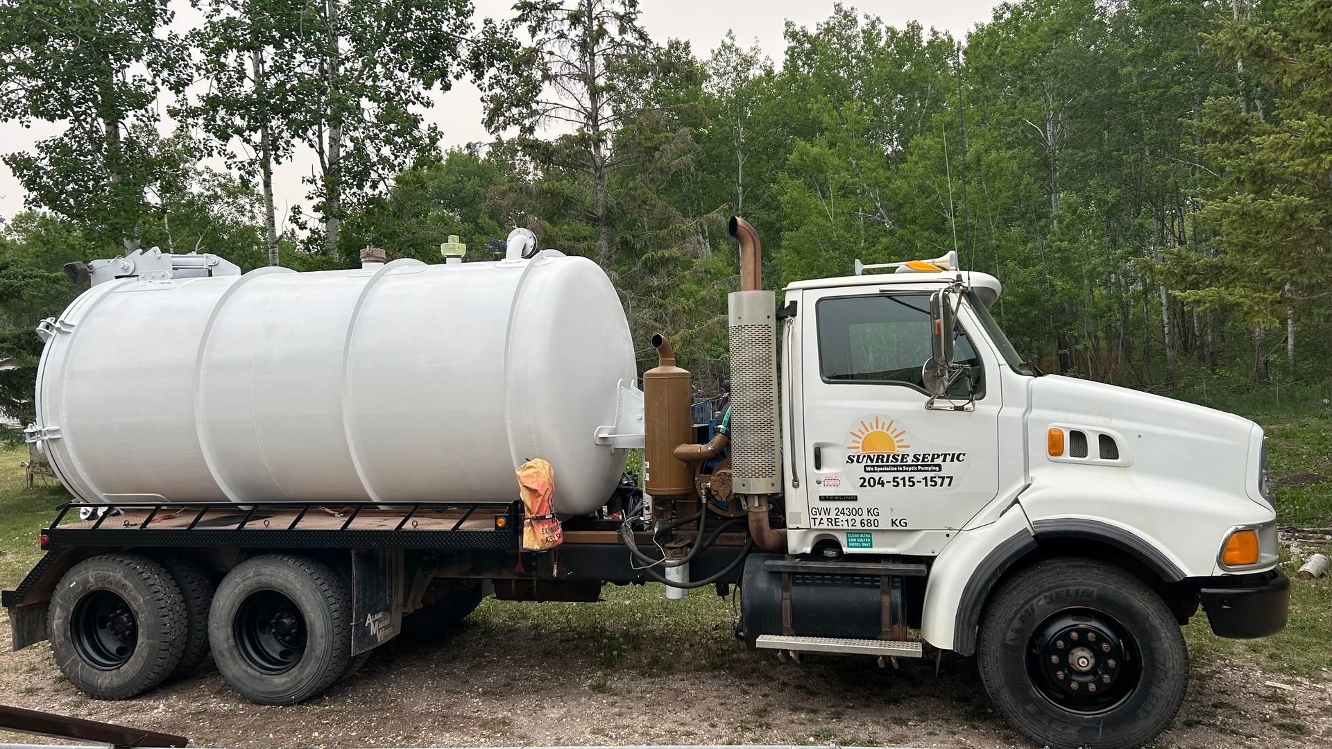 Sunrise Septic, 204-515-1577, servicing the following areas: east st. paul, springfield, brokenhead, tache