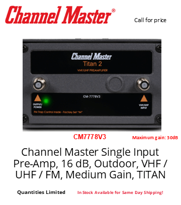 Amplificateur TV DVB-T SONATA 415540 – Filtre Et Ampli Signal, Bonne Occasion
