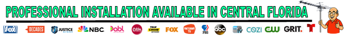 FREE PROFESSIONAL INSTALLATION IN CENTRAL FLORIDA