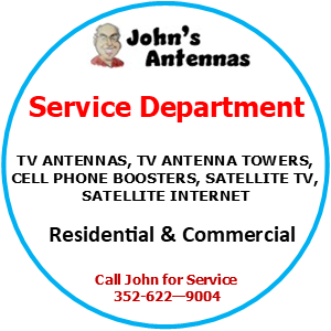 John's Antennas service department logo