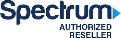The spectrum authorized reseller logo is shown on a white background.