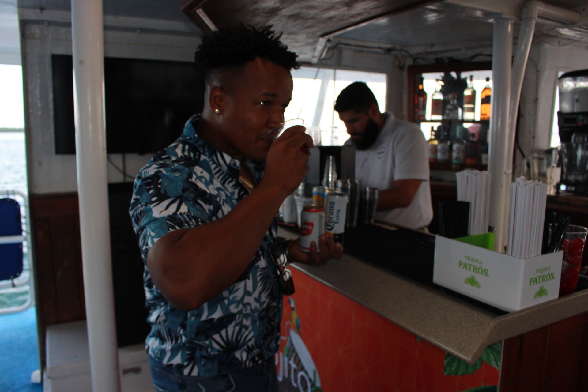 Mojito Bar onboard with Official Miami Celebrity Bayside Boat Tour