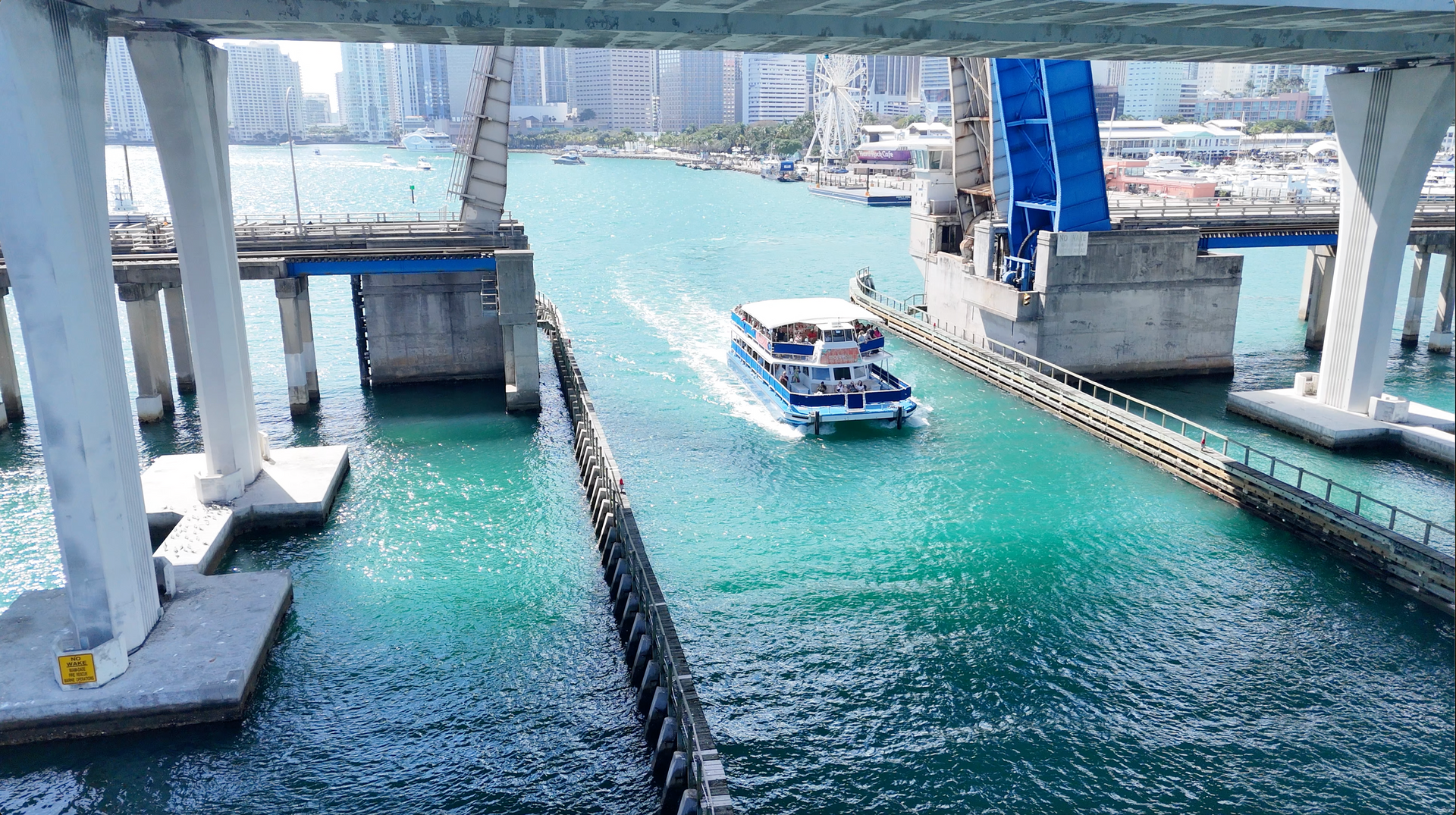 Bayride Tours on Biscayne bay. 