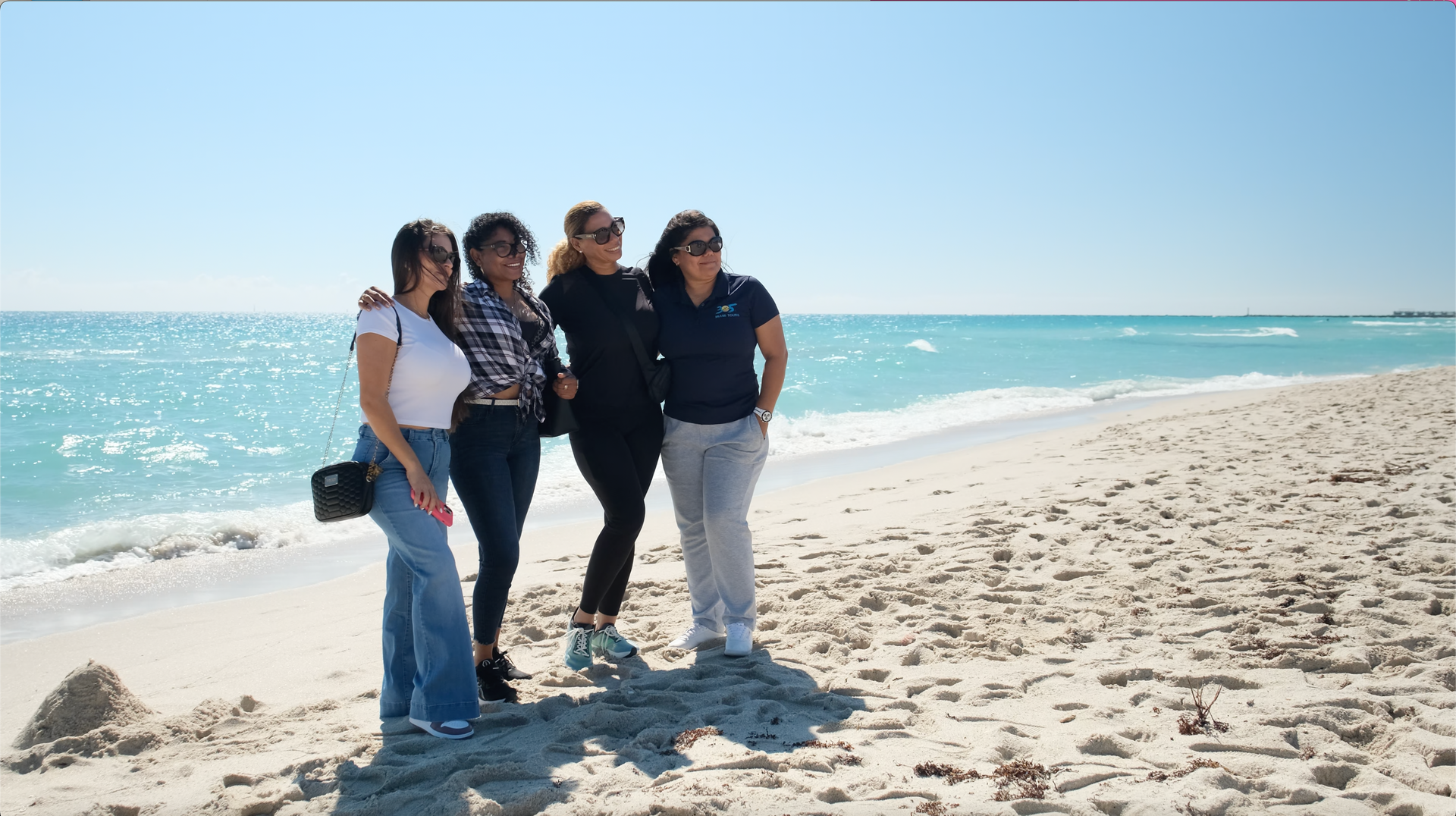 Only City tour in Miami that takes you the sand and beach