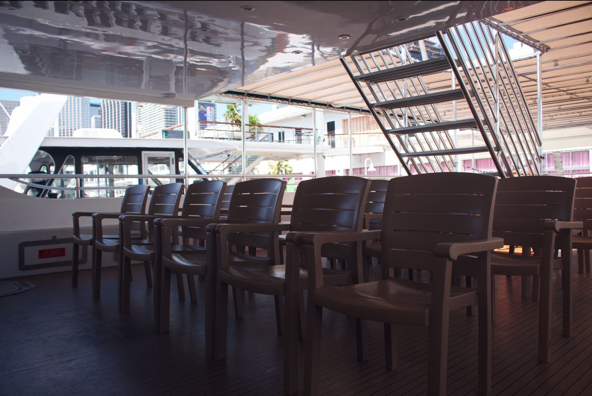 Miami Sightseeing Boats departing daily from Bayside Marketplace