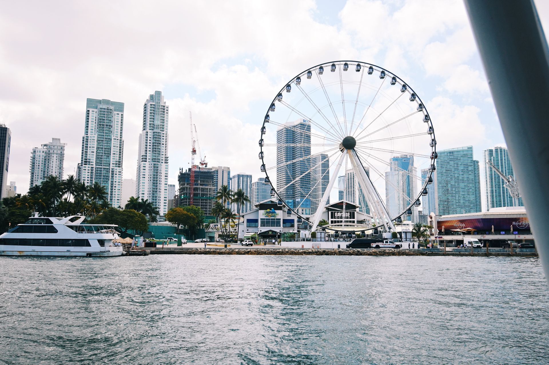The Miami Skyline seen from the 90 minute Miami Boat Cruise
