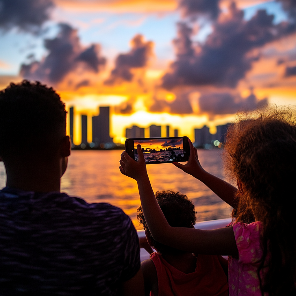 guests-taking-photos-of-miami-sunset-skyline.jpg