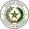 The seal of the state of texas county of brazoria