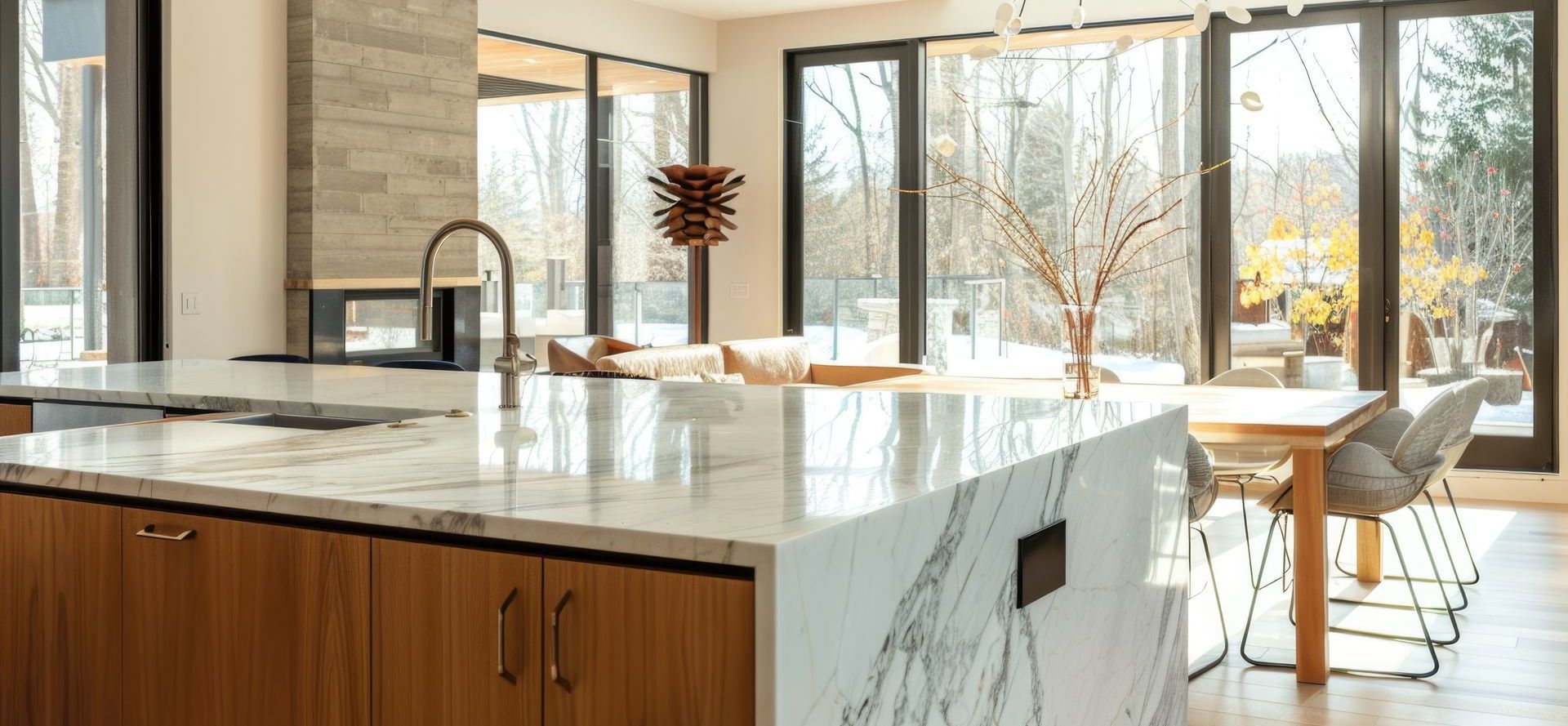 Contemporary Kitchen Remodel by Mackin Construction and Development project photo