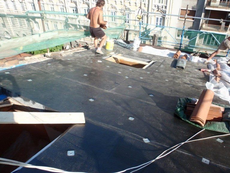 rifacimento della copertura di un tetto