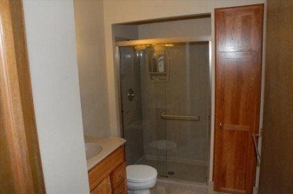 Onyx and Tile Bathroom