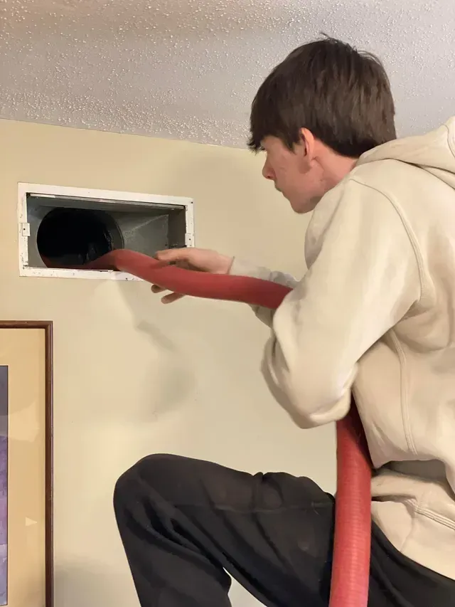 HVAC vent cleaning in Trussville, Alabama