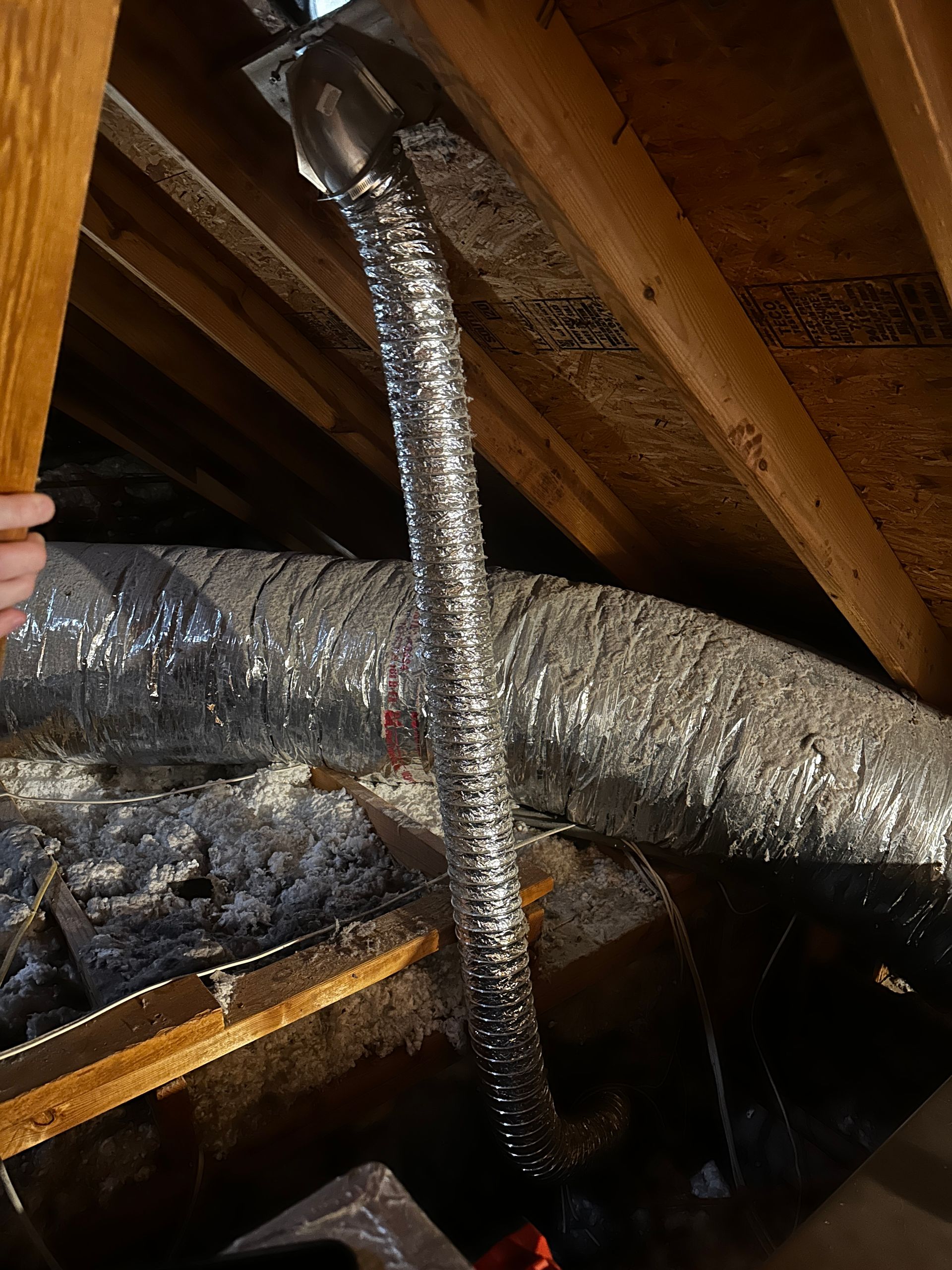 Dryer vent replacement