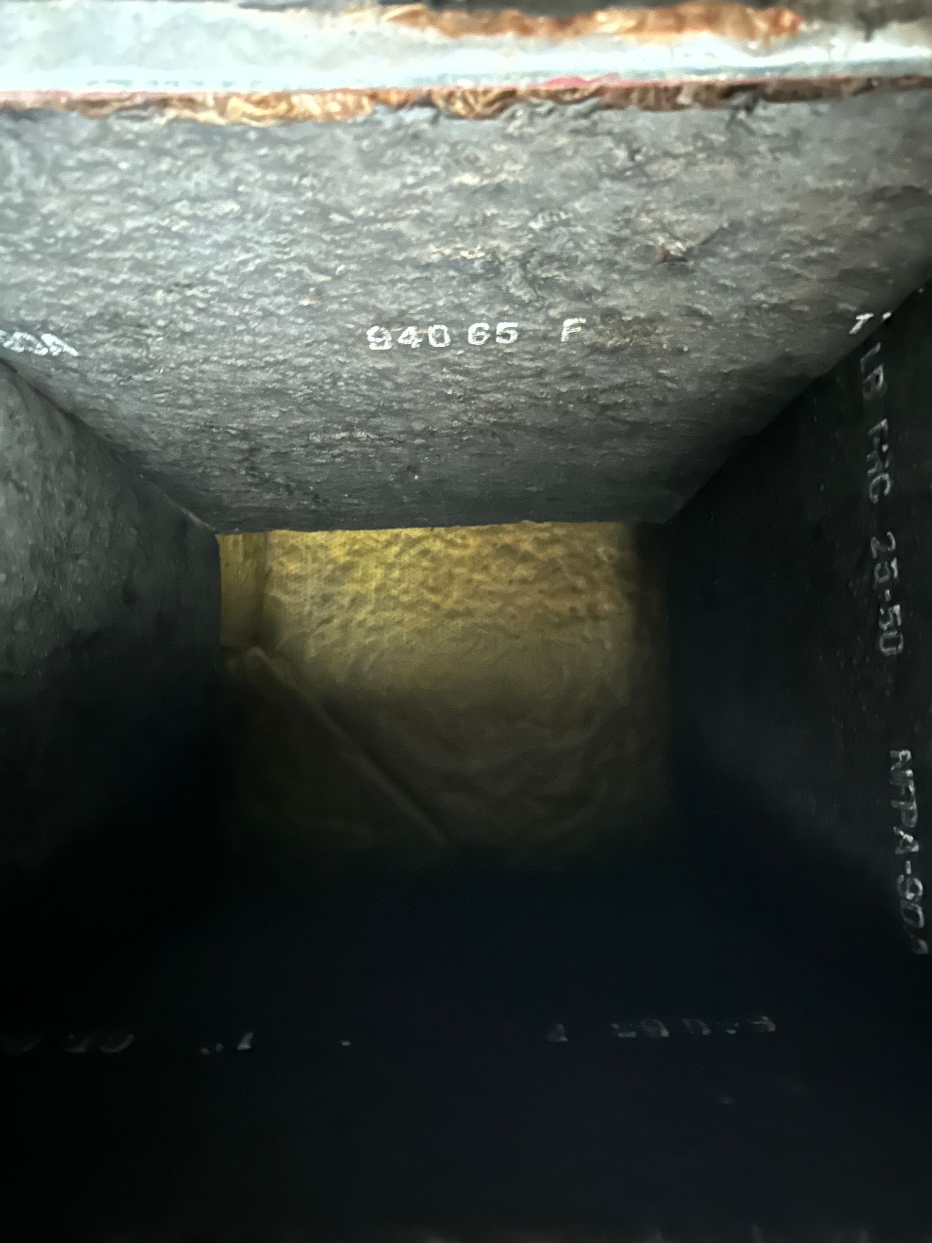 clean HVAC return duct