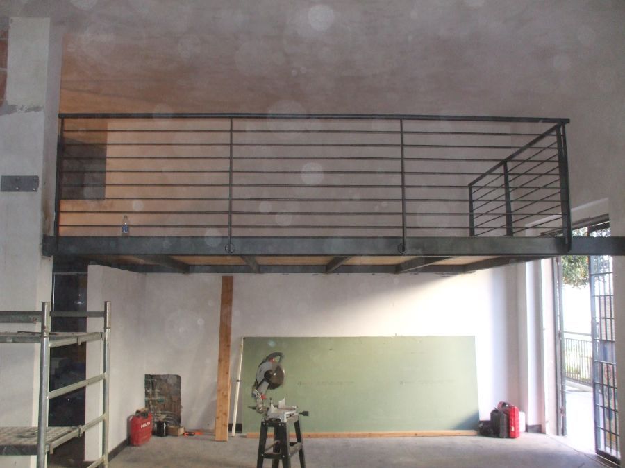 Ringhiera per soppalco