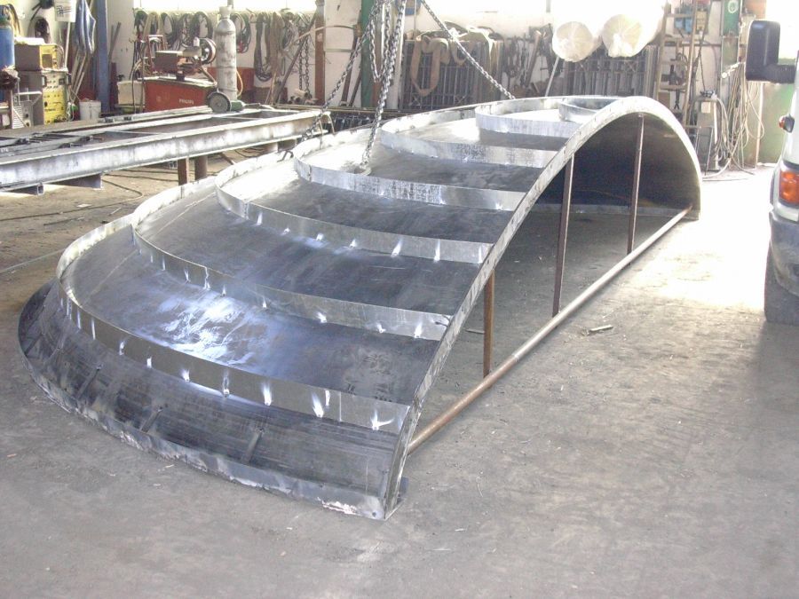 Copertura in acciaio