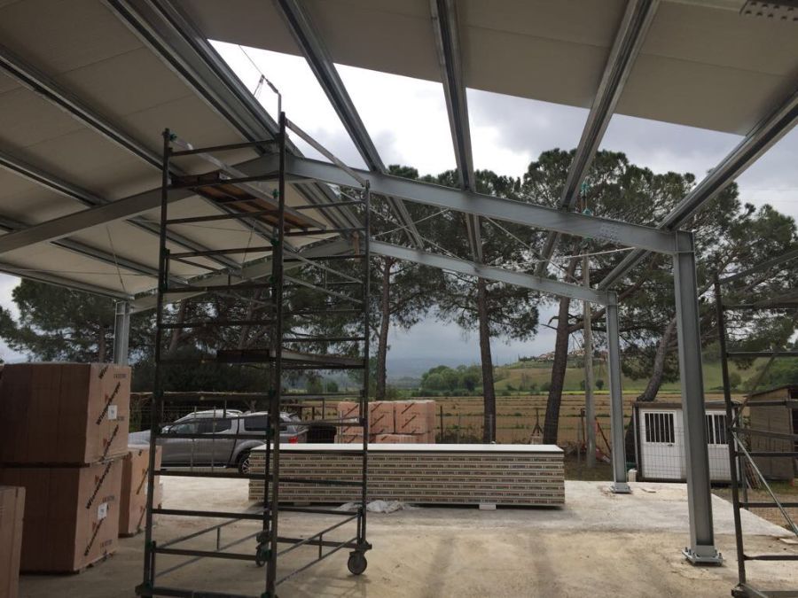 Costruzione di un gazebo