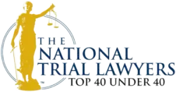 A logo for the national trial lawyers top 40 under 40